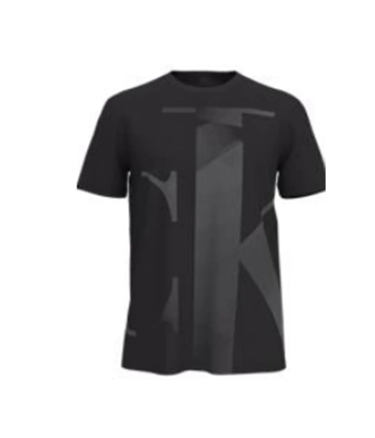 Short Sleeves Geo Monogram Crew