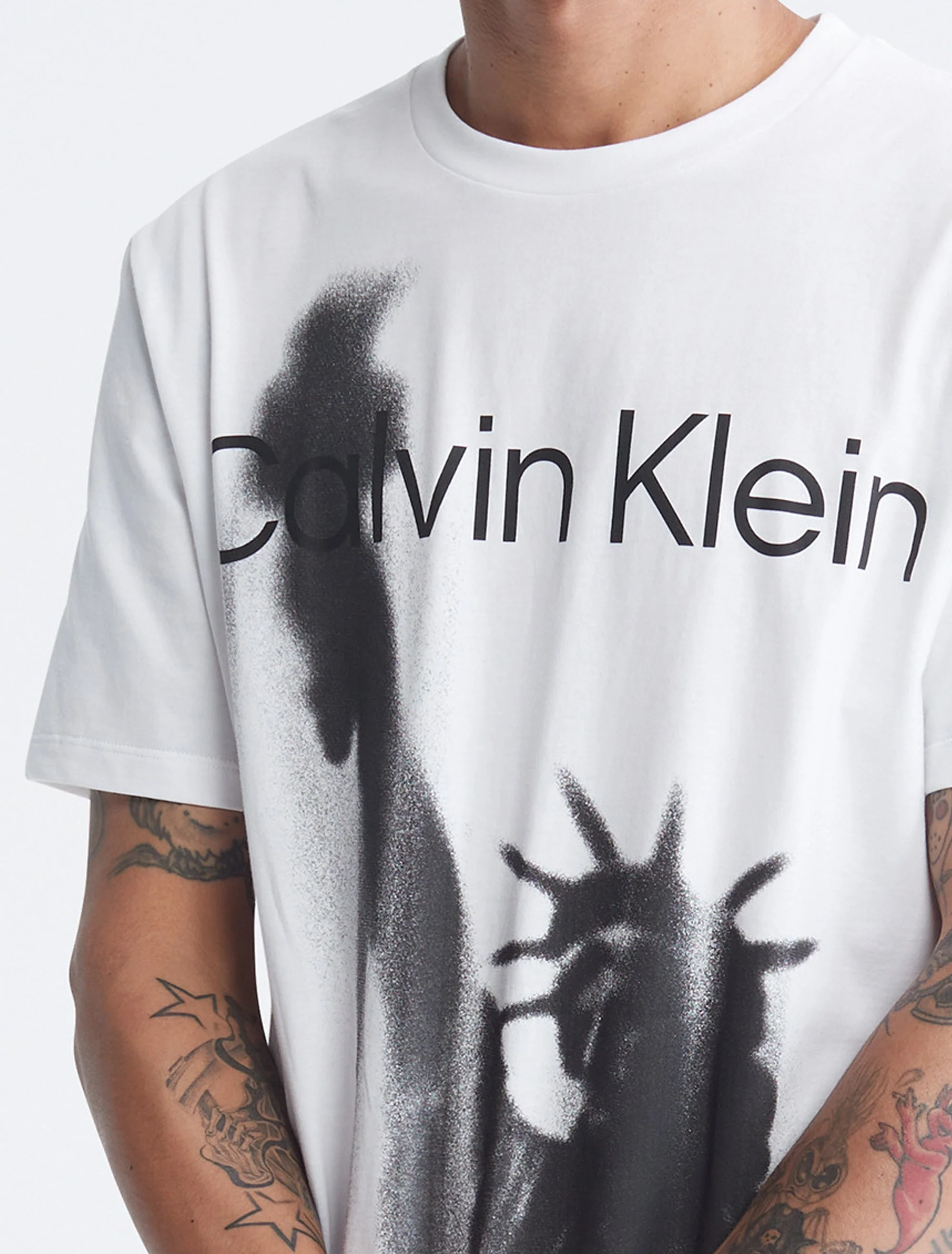 Short Sleeves Statue Of Liberty Tee - Image 4