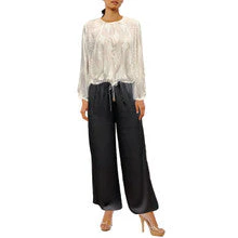 Tomlin Mix Media Embroidery Popover Top - Image 2