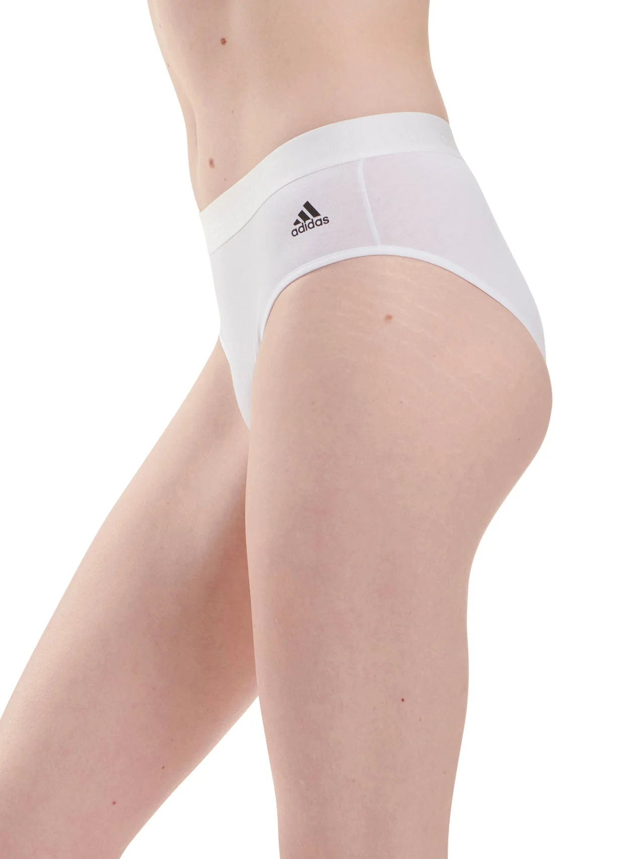 Two Pack of Smart Cotton Solid Pack Bikini Briefs - Image 3