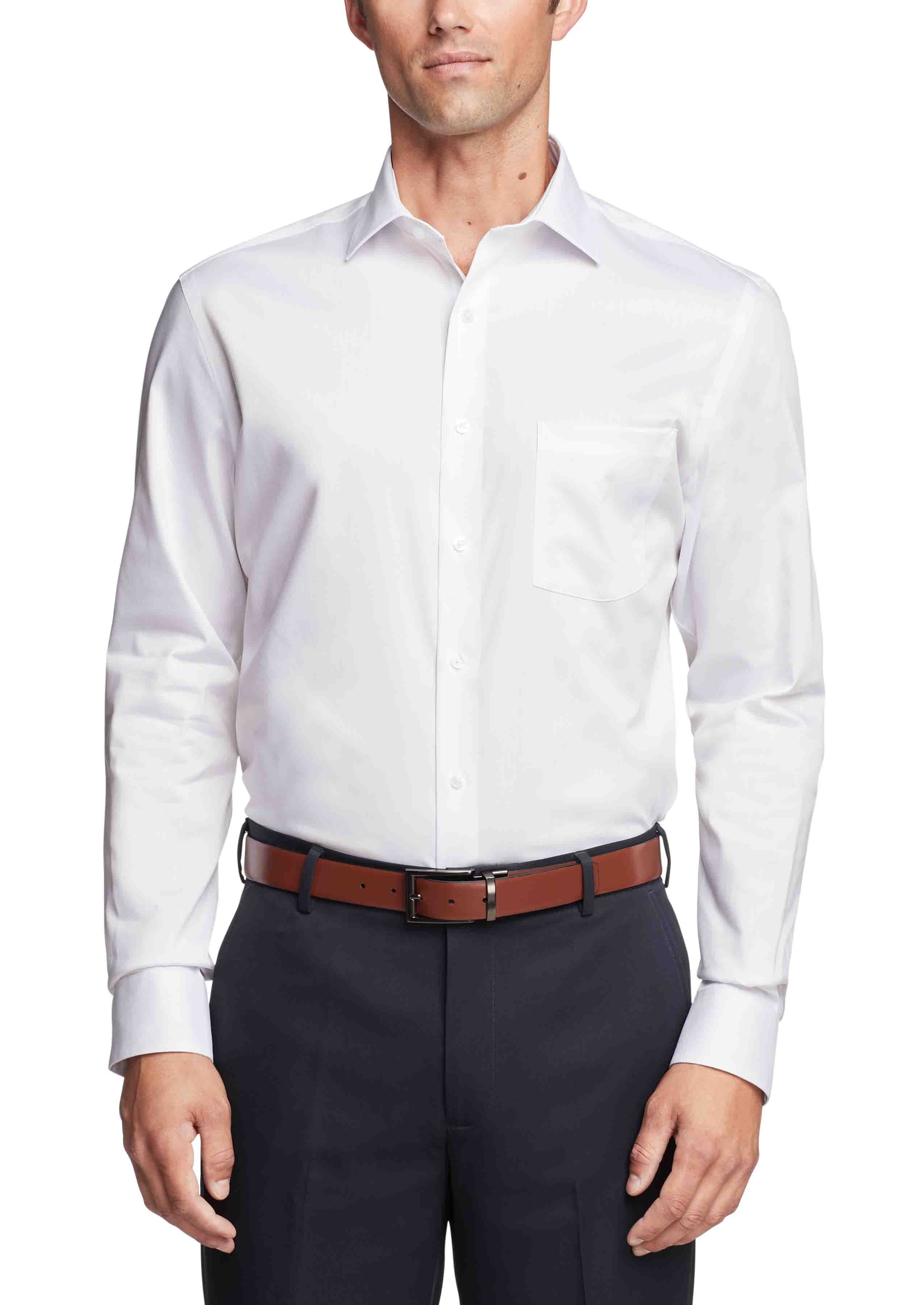 Van Heusen Regular Fit Ultra Wrinkle Free Stretch FLEX Solid - Image 4