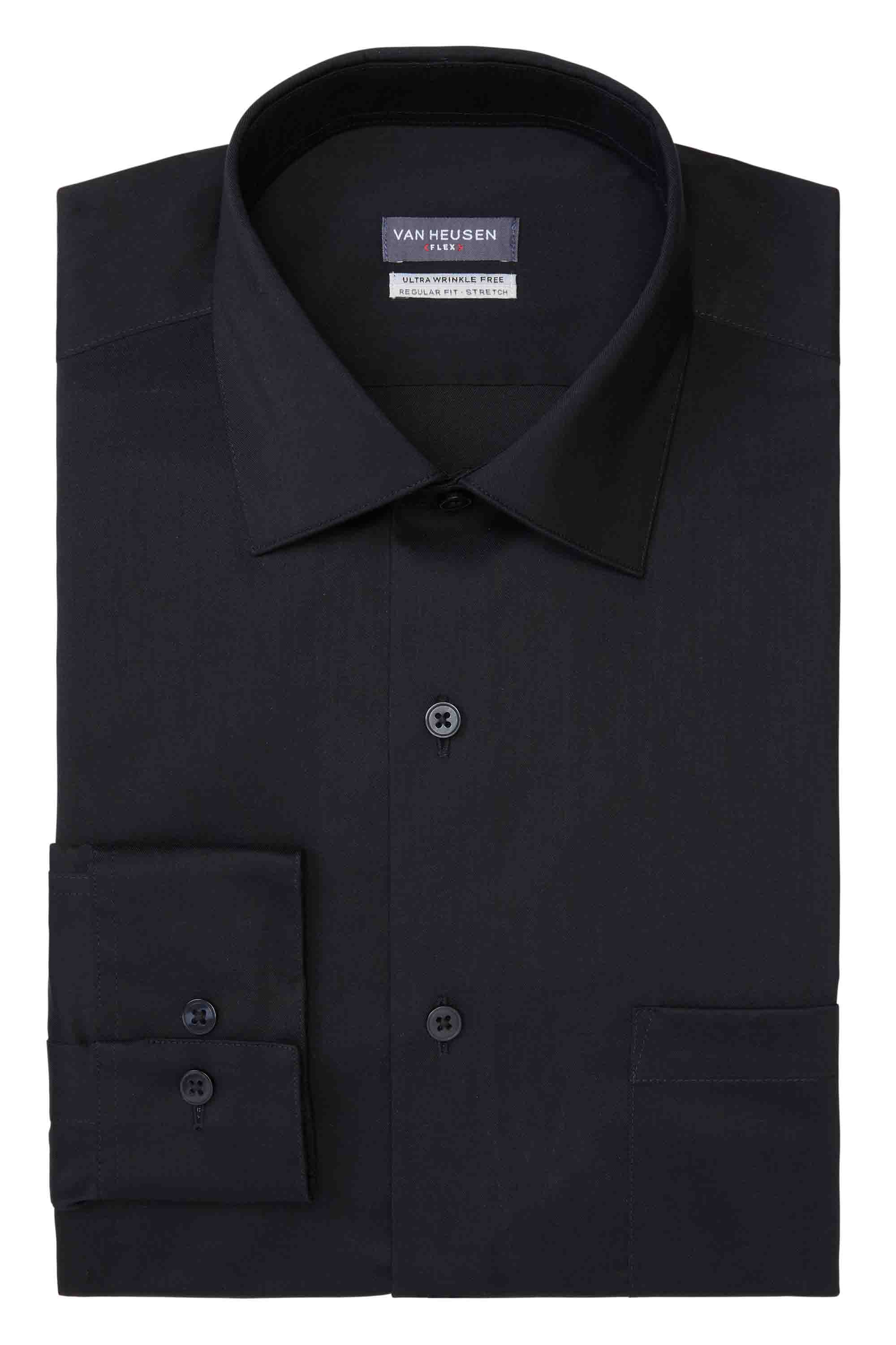 Van Heusen Regular Fit Ultra Wrinkle Free Stretch FLEX Solid - Image 13